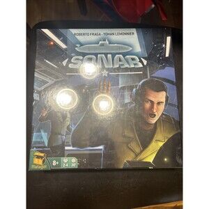 New/Sealed SONAR Submarine Combat Game Versus or Team Mode by Matagot 2017
